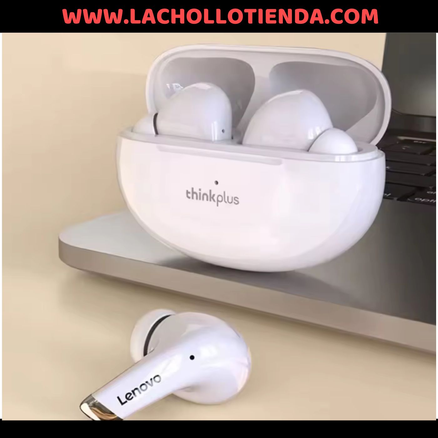 Lenovo - Thinkplus Auriculares inalámbricos Bluetooth LP5 Think Plus