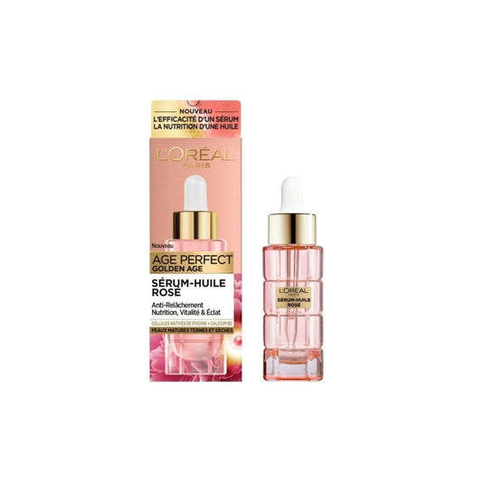 Loreal Paris Serum Aceite Tono Rosado Age Perfect