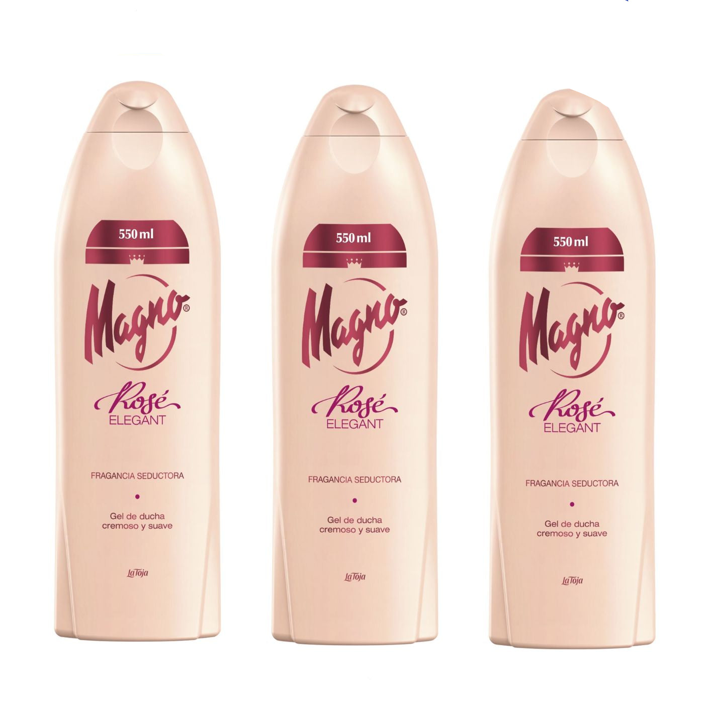 gel magno rose pack 3x550ml