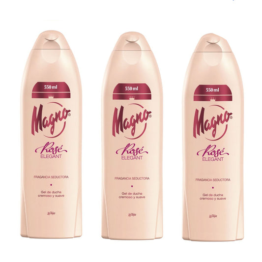 gel magno rose pack 3x550ml