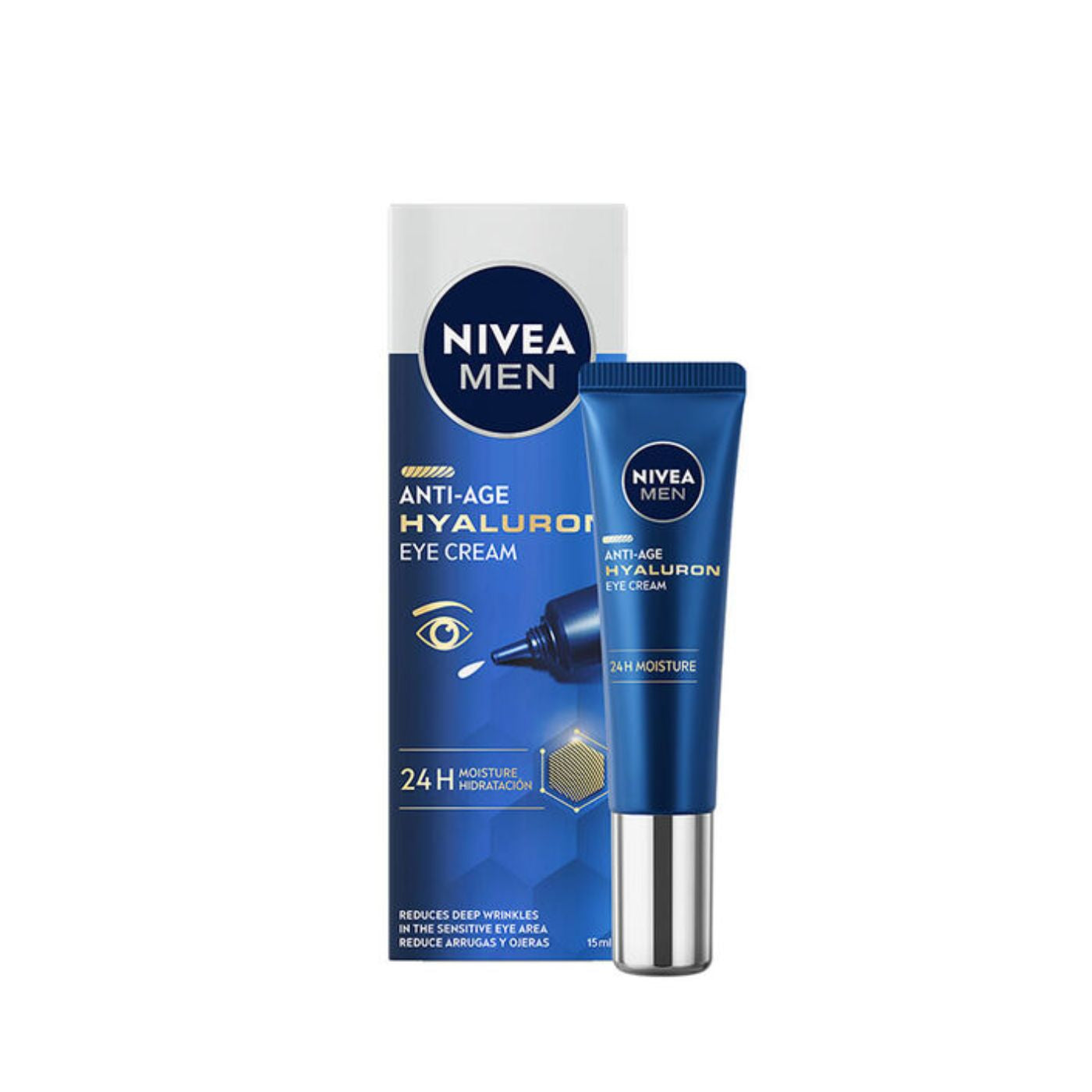 nivea men contorno de ojos hombre hyluronic