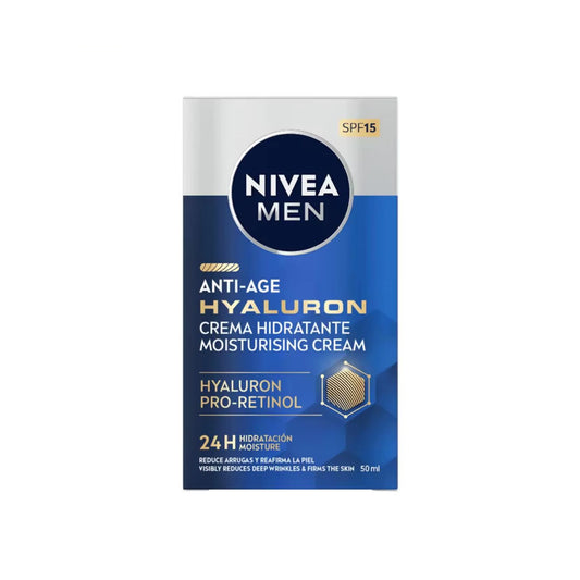 crema nivea men hyaluron spf15