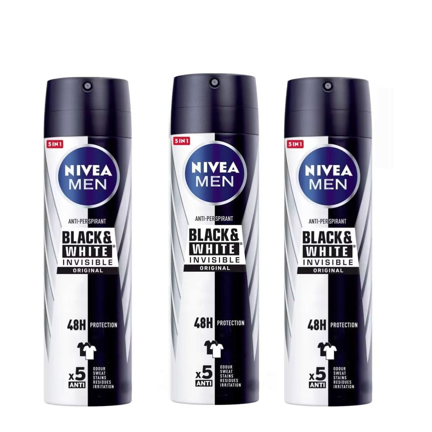 nivea men desosorante spray black & White