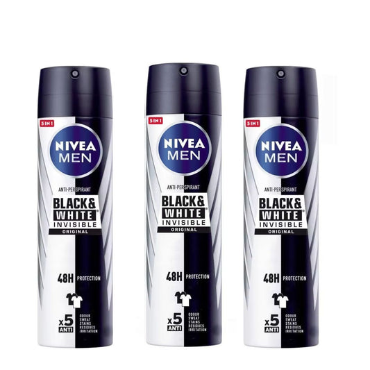 nivea men desosorante spray black & White