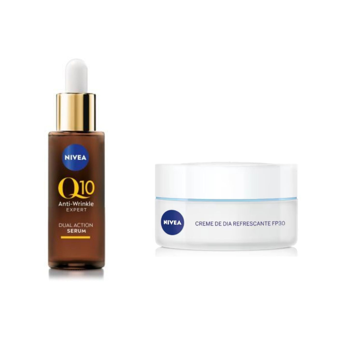 pack serum y crema nivea