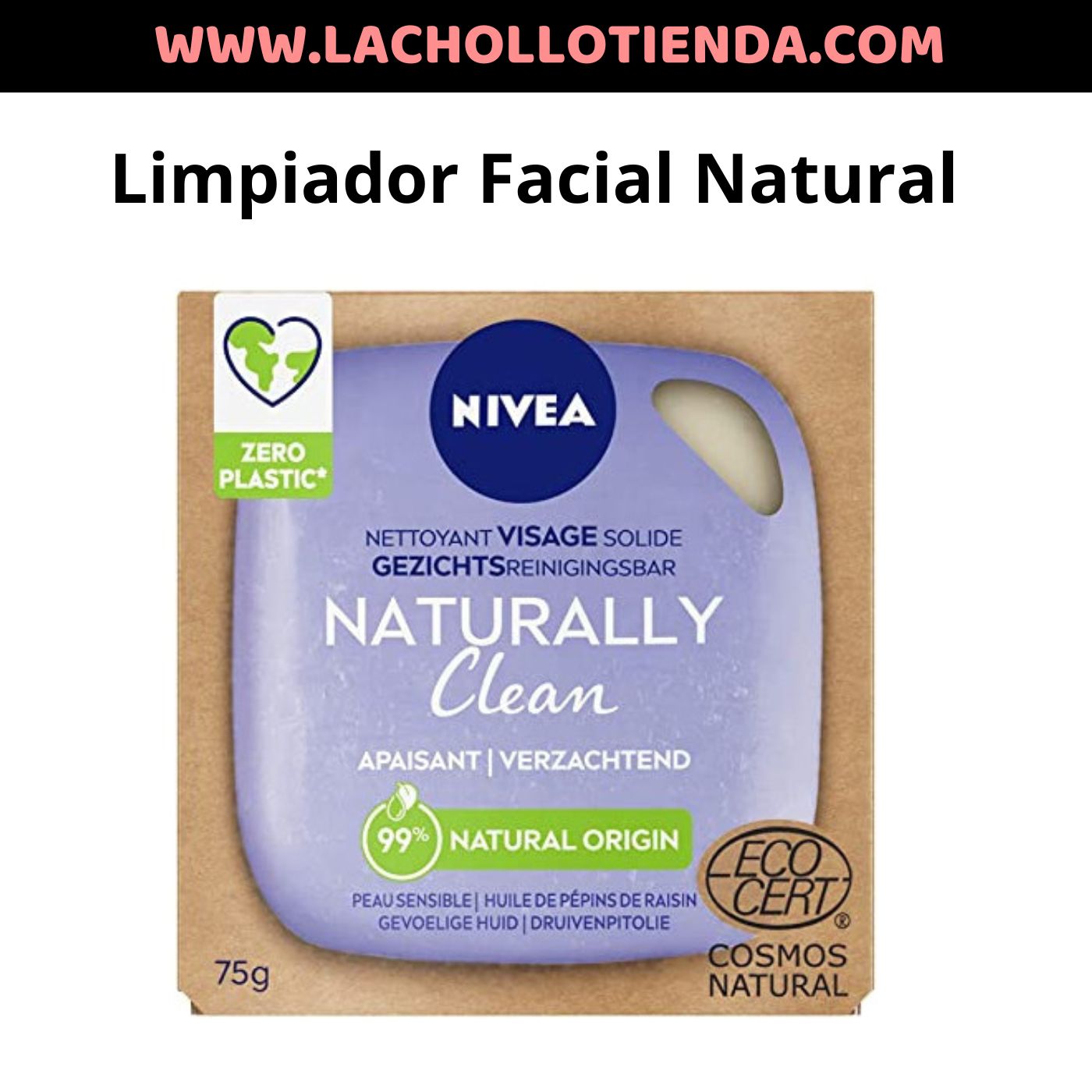 nivea limpiador facial natural