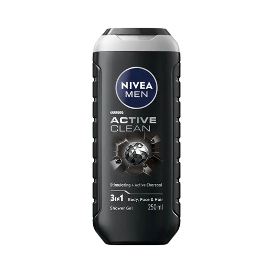 Nivea MEN Active Clean Gel de Ducha 3 en 1 
