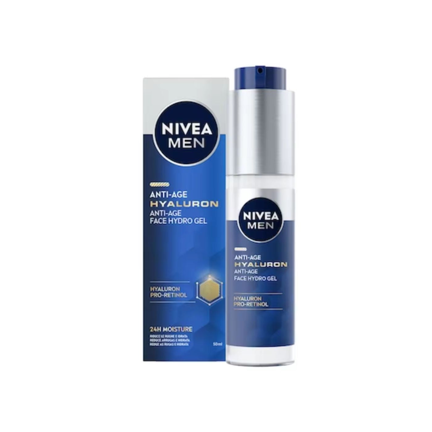 Nivea Men Hyaluron Pro-Retinol - Crema Gel Facial 50ml
