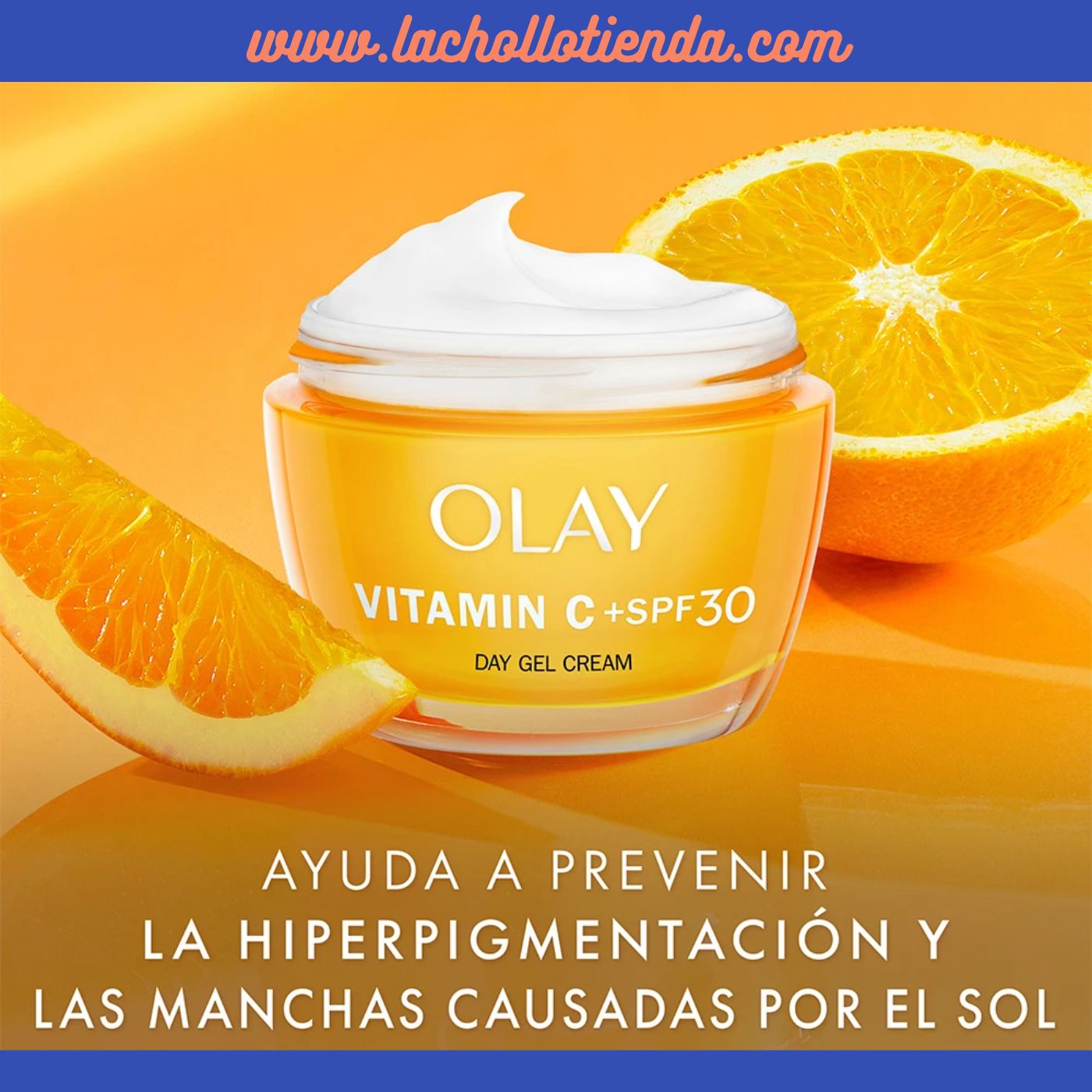 OLAY - Gel Crema De Día Vitamina C + SPF 30 50ml Beneficios