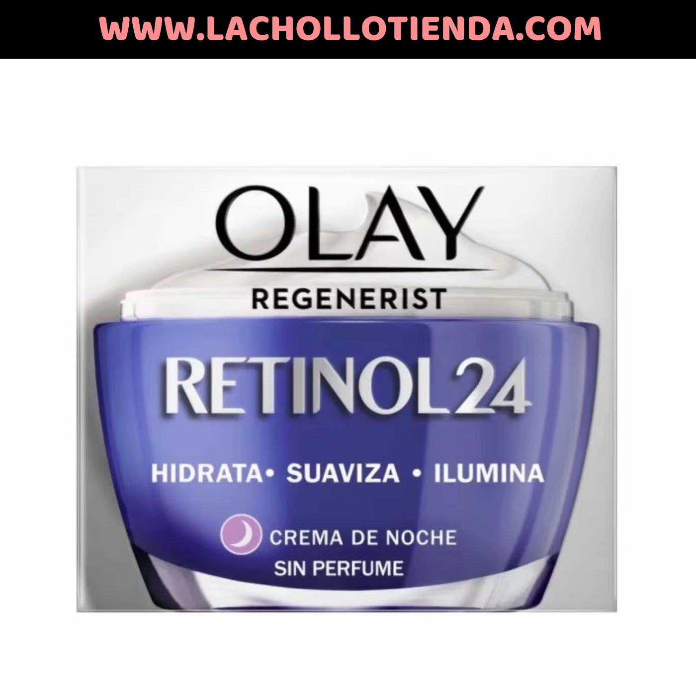 OLAY - Retinol24 Crema Hidratante de noche Sin Perfume 50ml