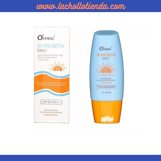 Ocheal  - Protector solar UVA y UVB SPF 50+  60gr.