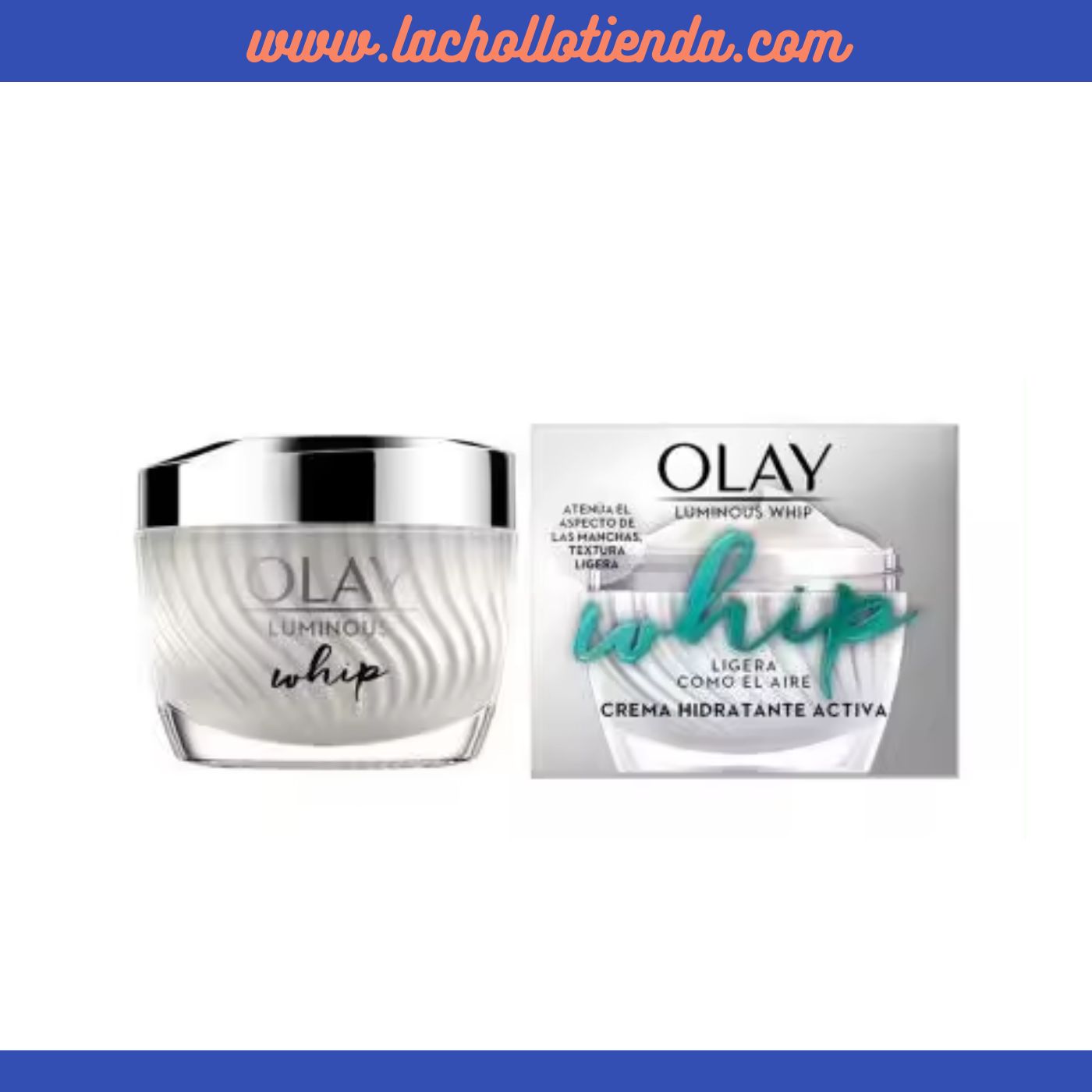 Olay - Luminous Whip - Crema Hidratante Activa 50ml