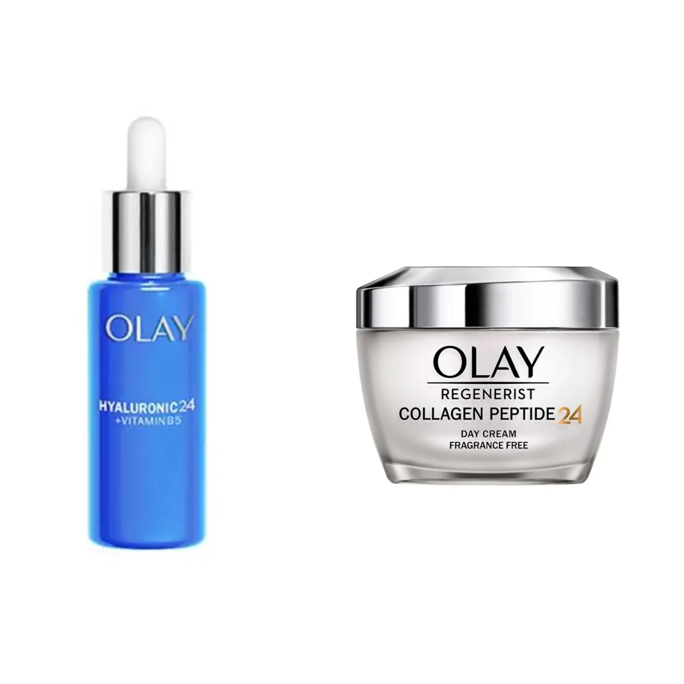 olay serum hyaluronic + crema peptide24 50ml