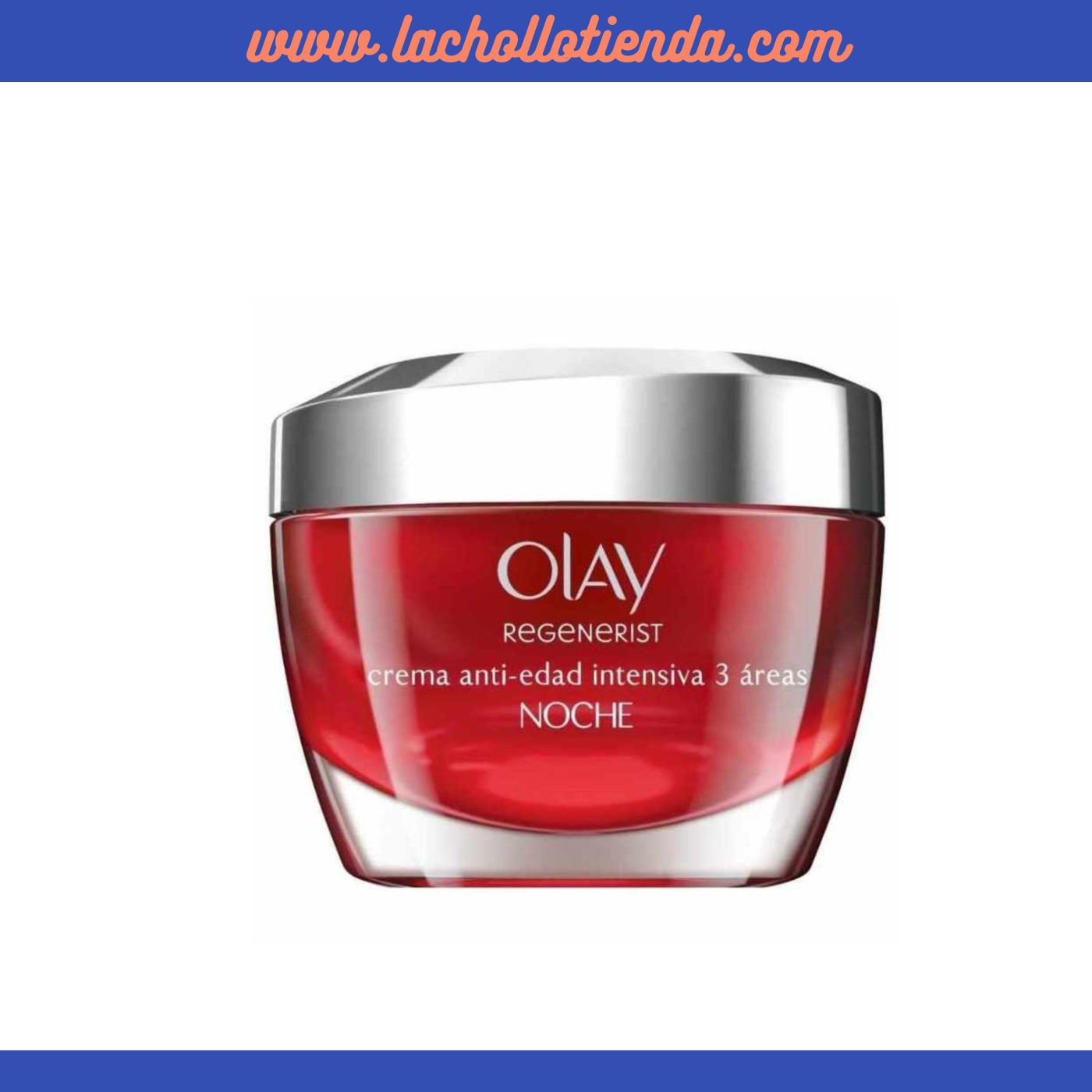 Olay - Regenerist  - Crema de Noche 3 Areas Reafirma, Hidrata y Recupera 50ml