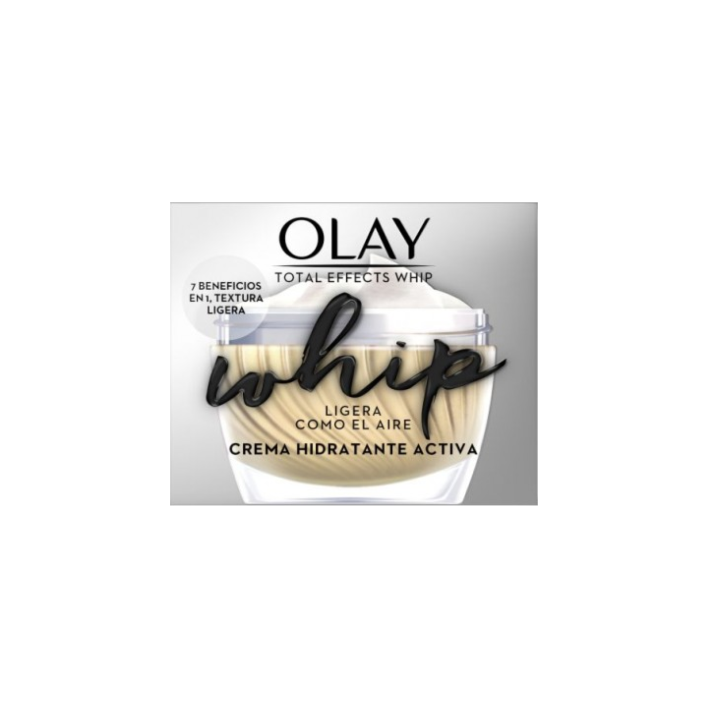 Olay - WHIP TOTAL EFFECTS - Crema hidratante activa 50ml