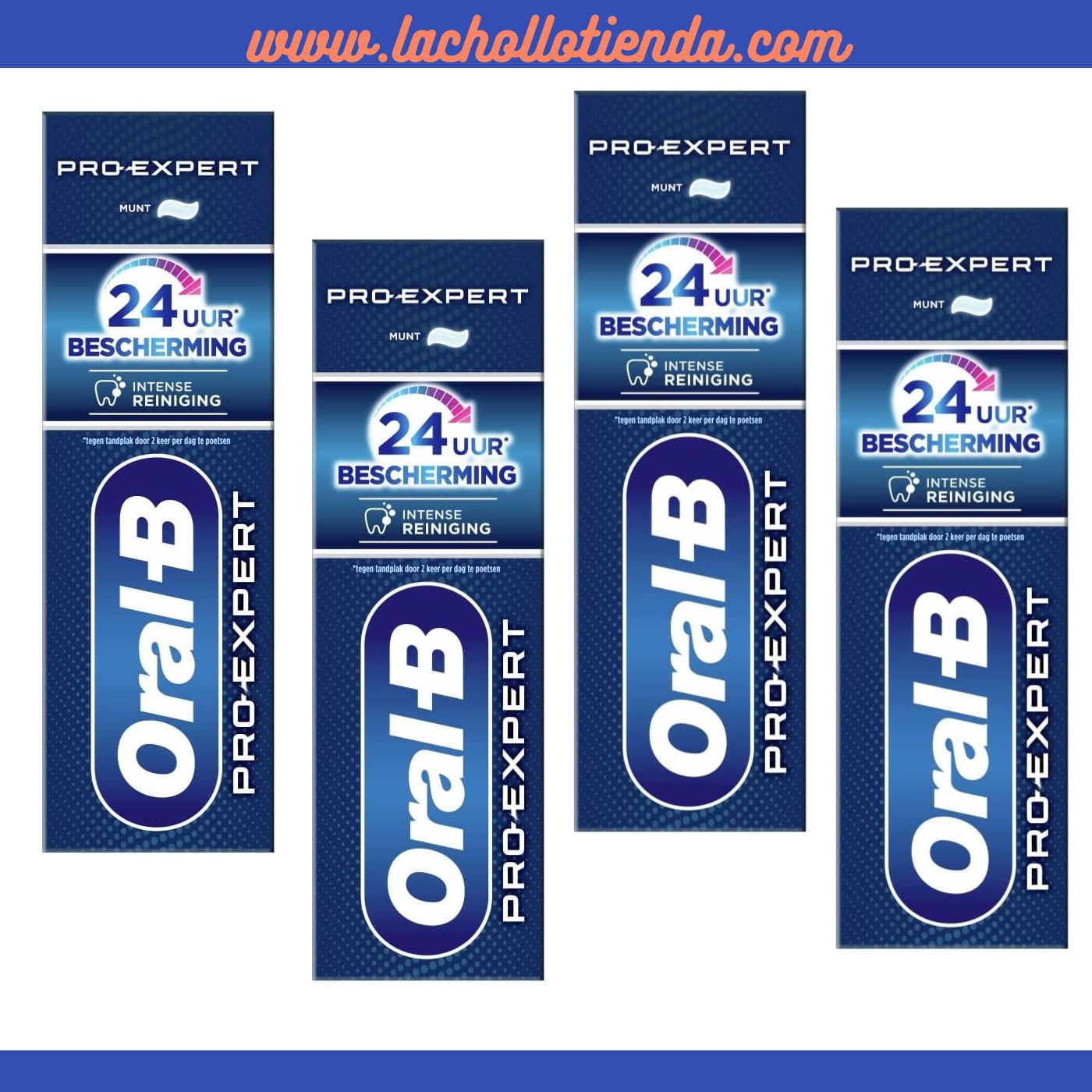 Oral-B Pack - Pro-Expert - Limpieza Intensiva 4X75ml.