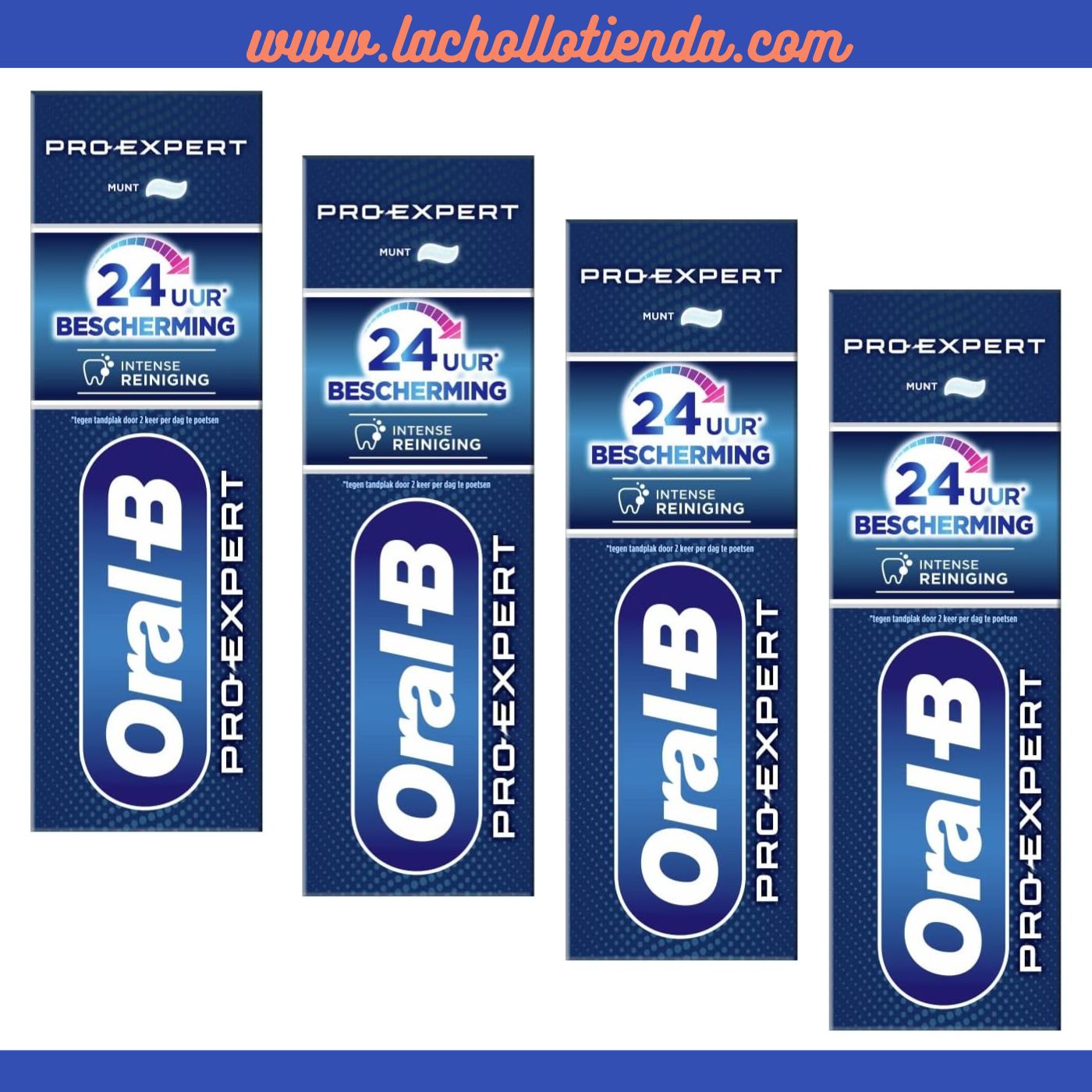 Oral-B Pack - Pro-Expert - Limpieza Intensiva 4X75ml.