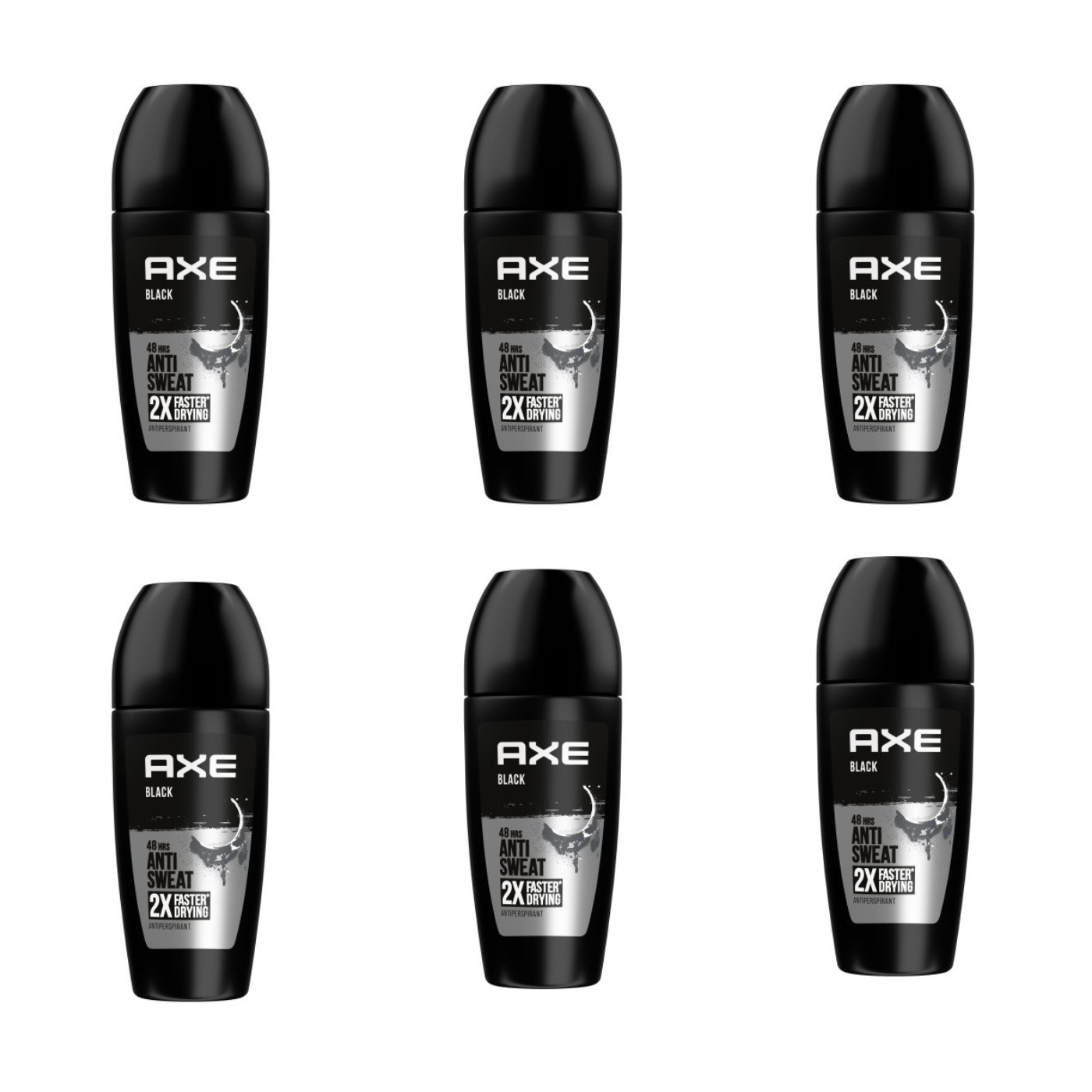 Pack Desodorante Axe Black Para Hombre