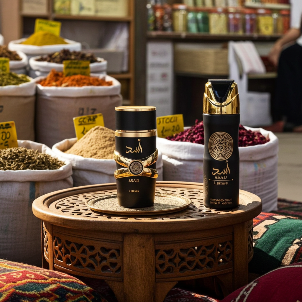 Perfume y desodorante Lattafa