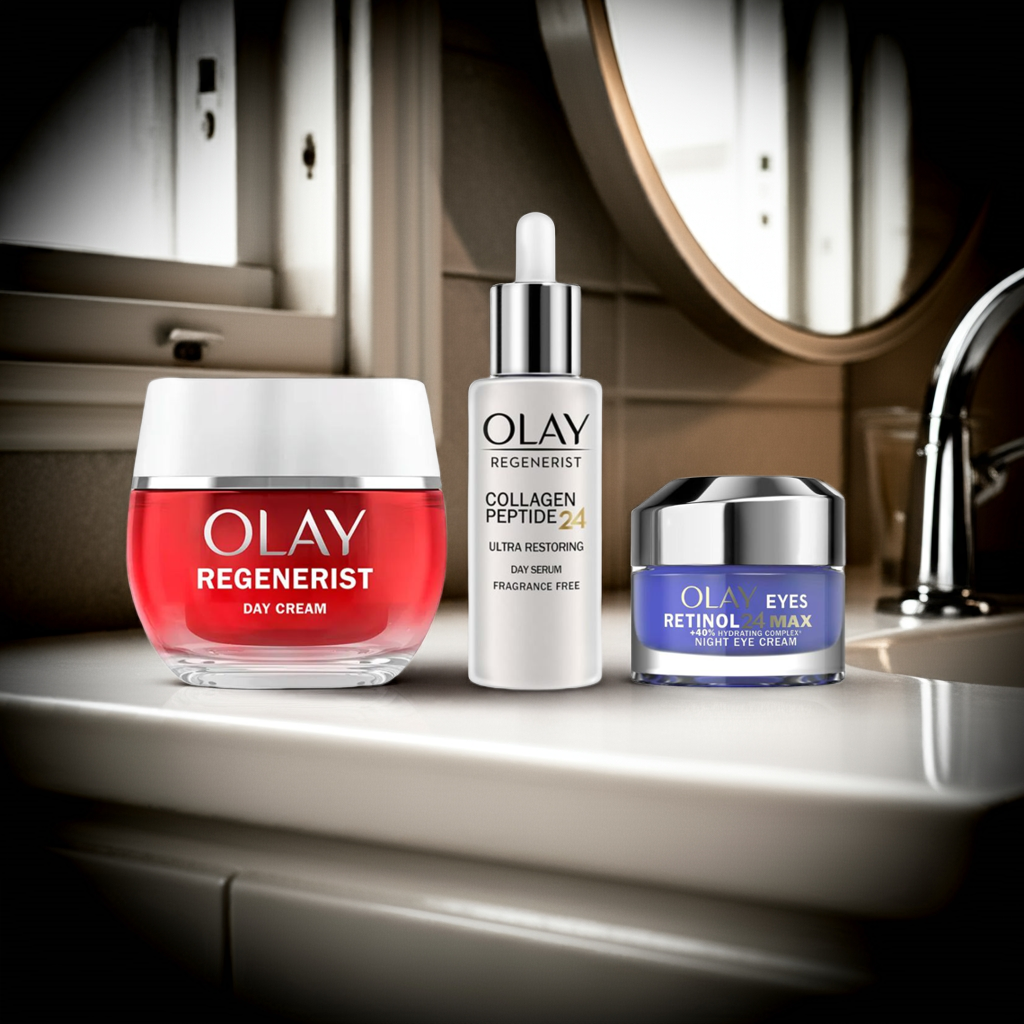 Pack Olay crema y contorno retinol