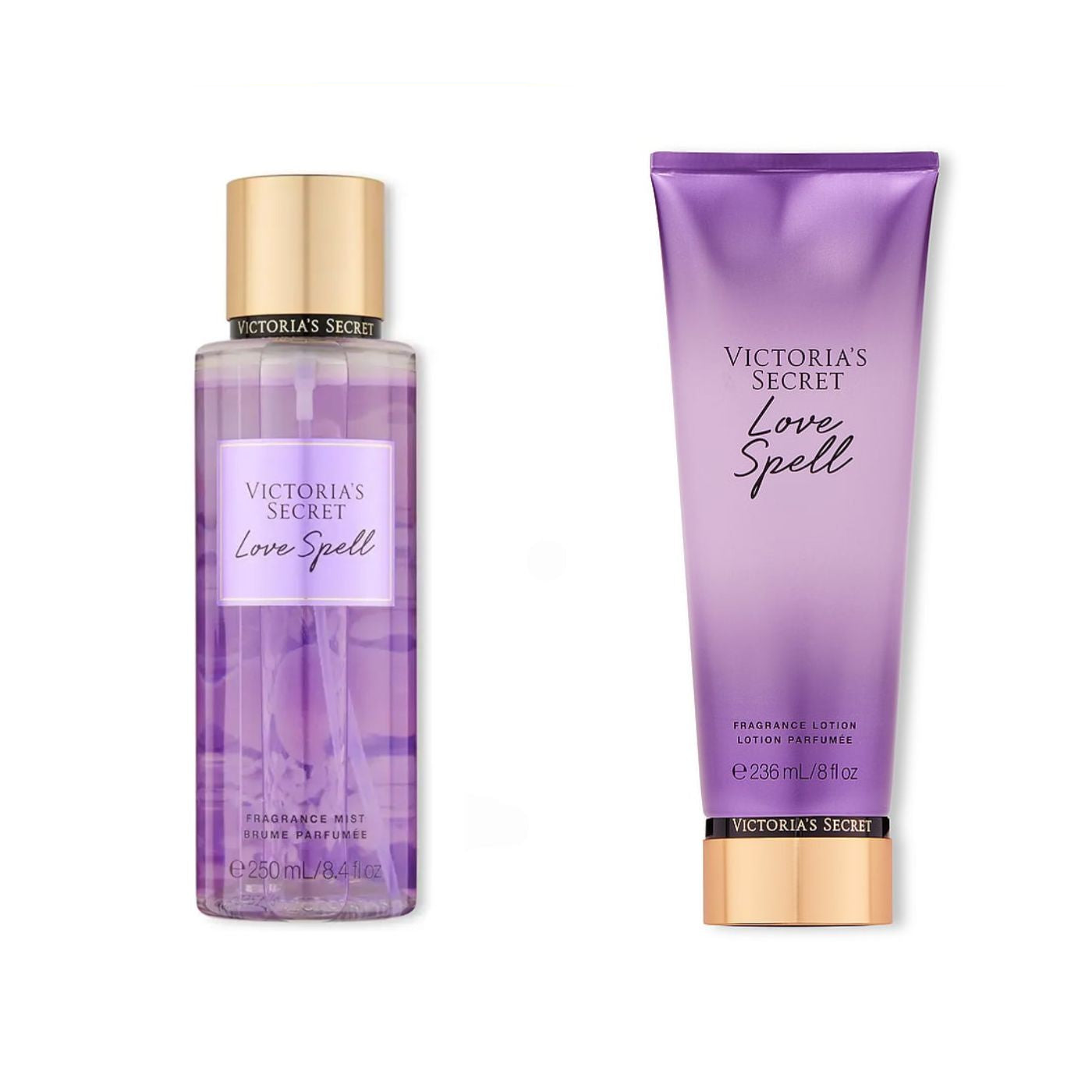 Victoria's Secret PACK Fragancia Love Spell Bruma + Loción corporal