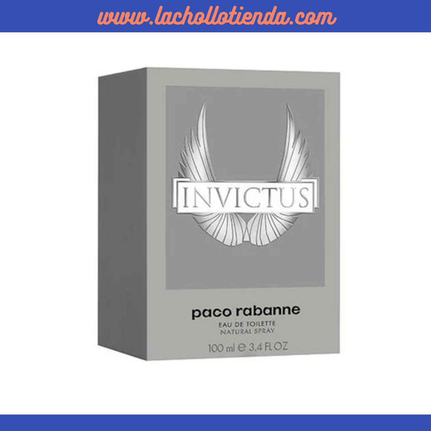 Paco Rabanne - Invictus Eau De Toilette Para Hombre 100ml.