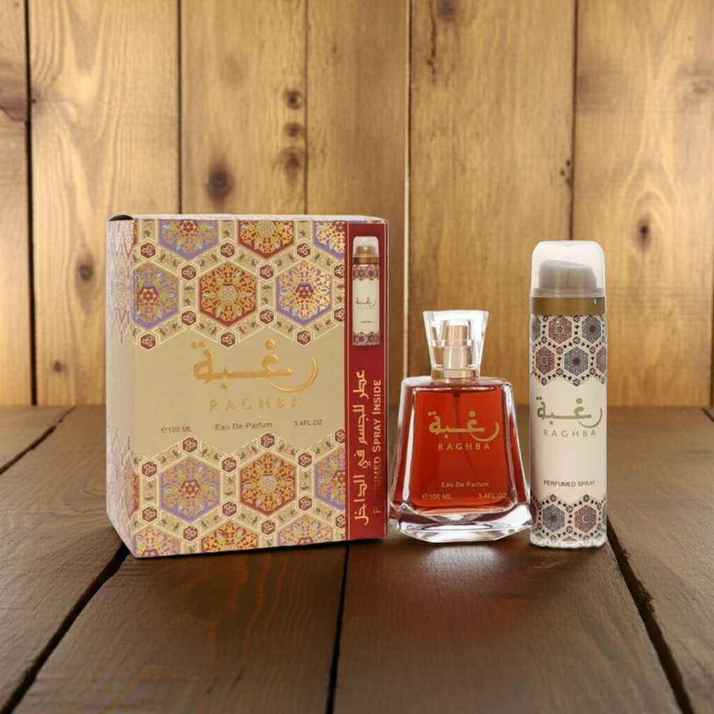 Perfume Raghba Unisex de Lattafa
