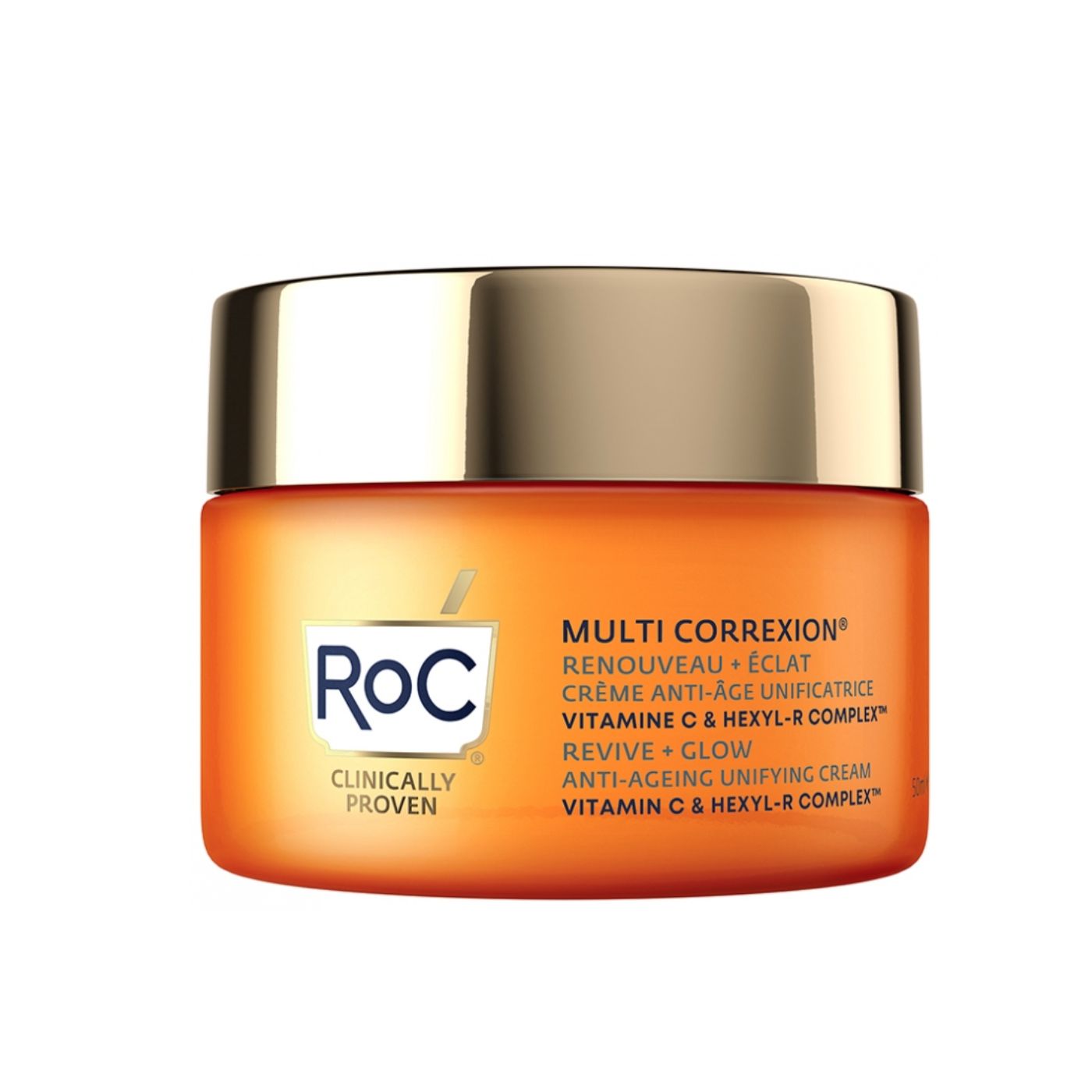 RoC - Multi Correxion - Crema Antiedad Día y Noche - Rica en Luminosidad 50ml