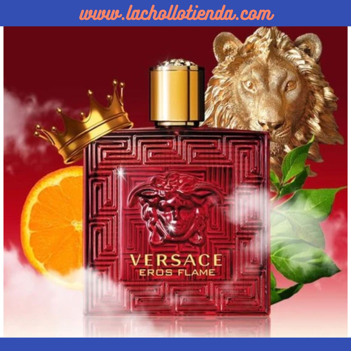 VERSACE Eros Flame Perfumes para hombres lachollotienda