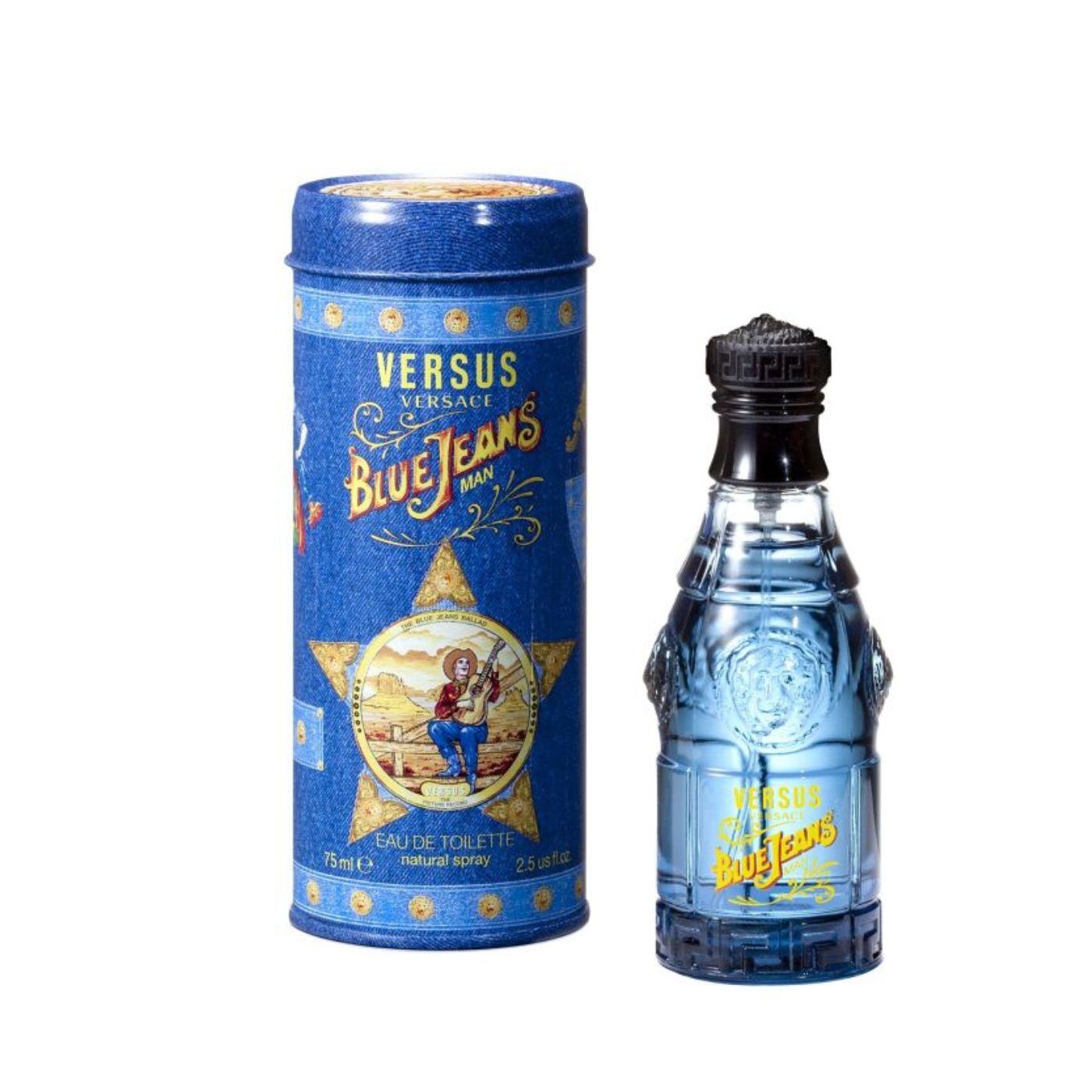 Versace Blue Jeans Eau de Toilette Para Hombre 75ml. lachollotienda