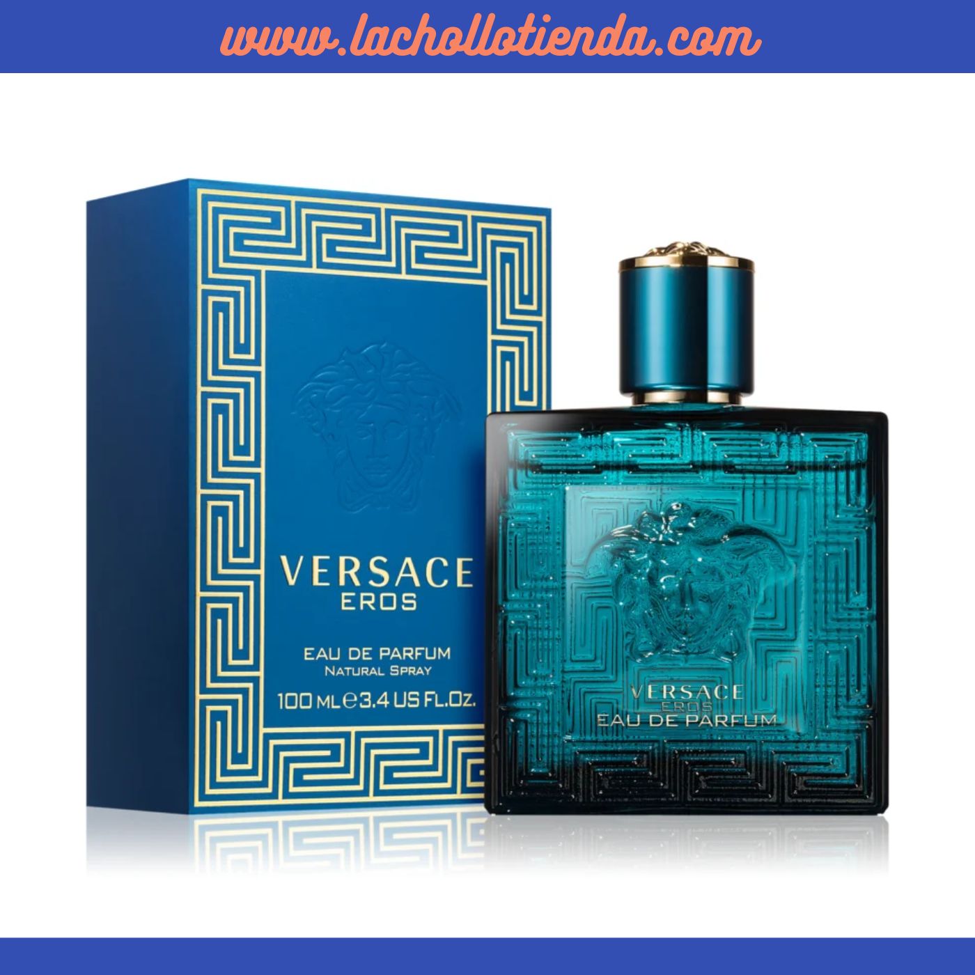 Versace Eros  - Eau de Parfum para Hombre 100ml.