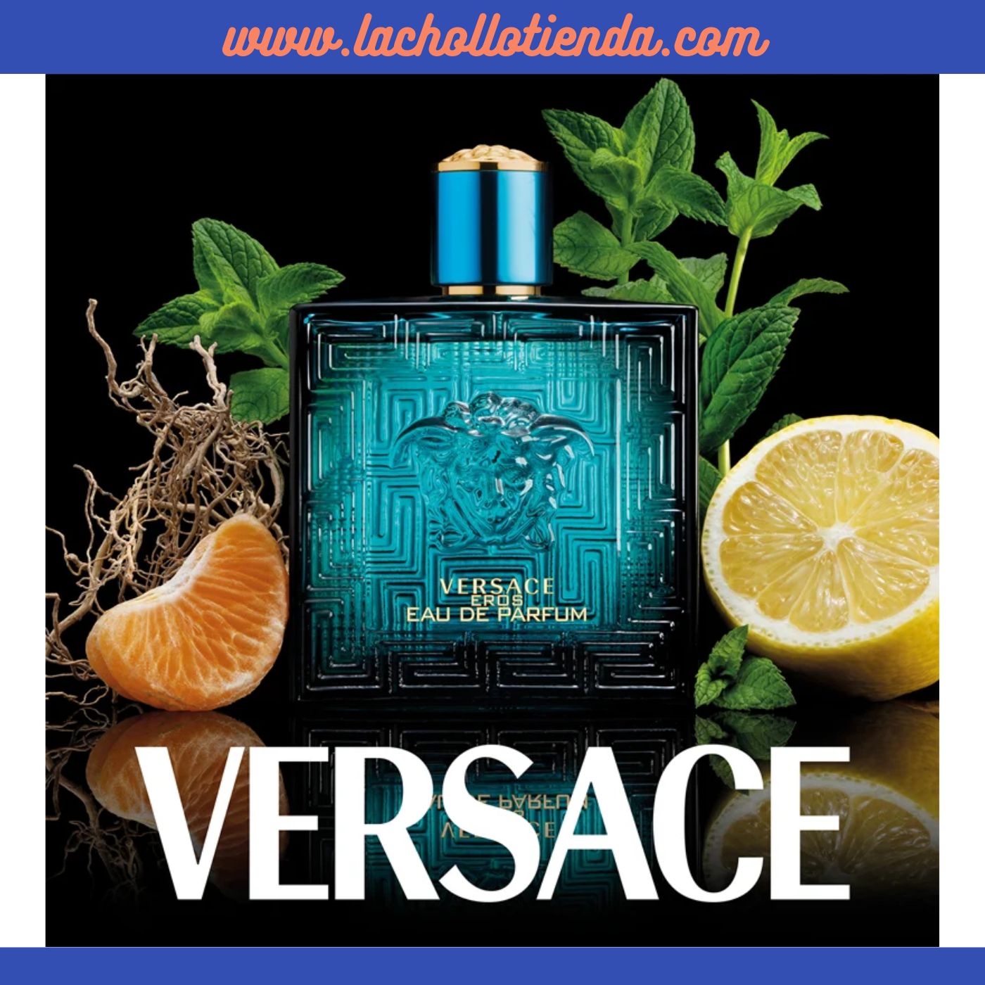 Versace Eros  - Eau de Parfum para Hombre 100ml.