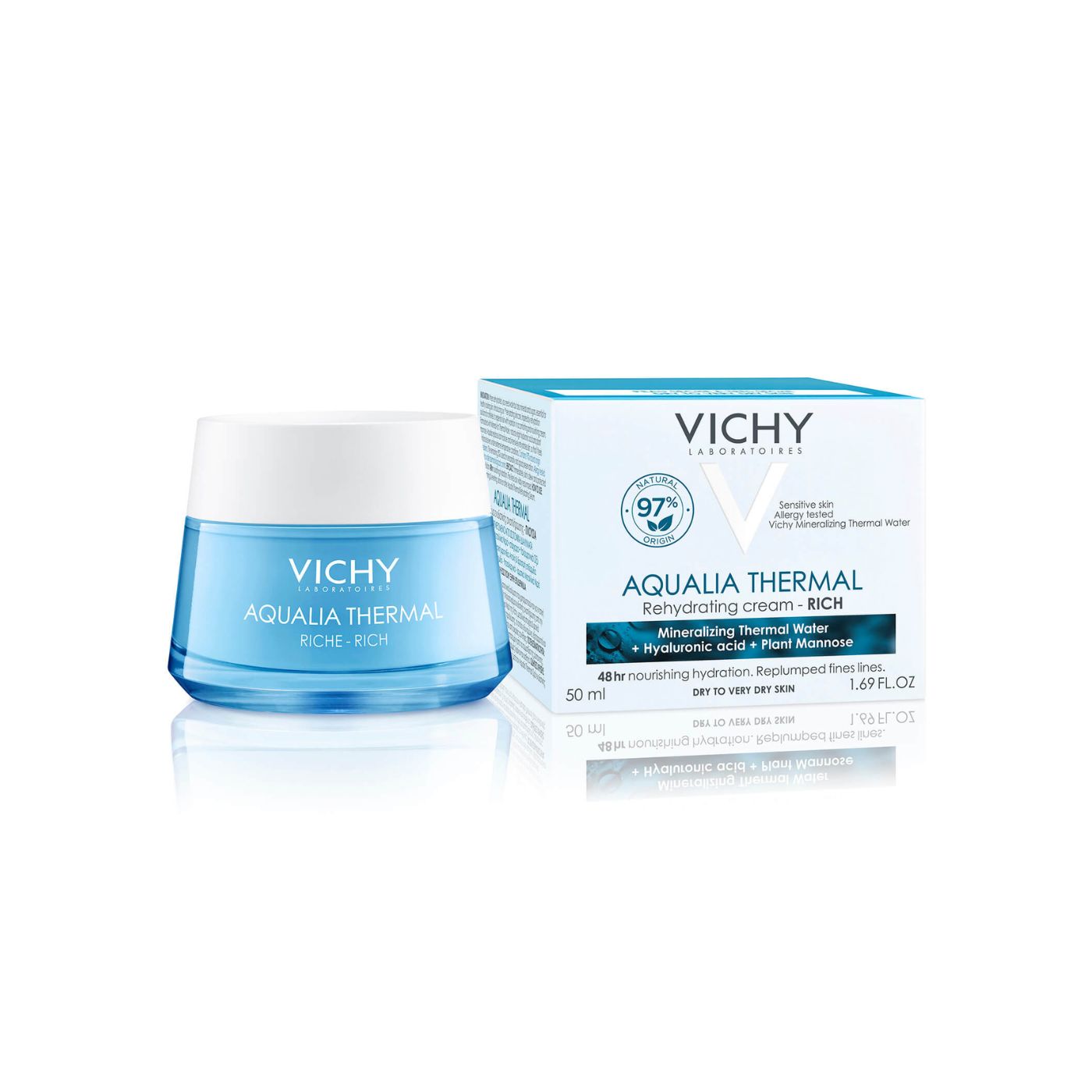 Vichy Aqualia Thermal Crema Rehidratante Rica