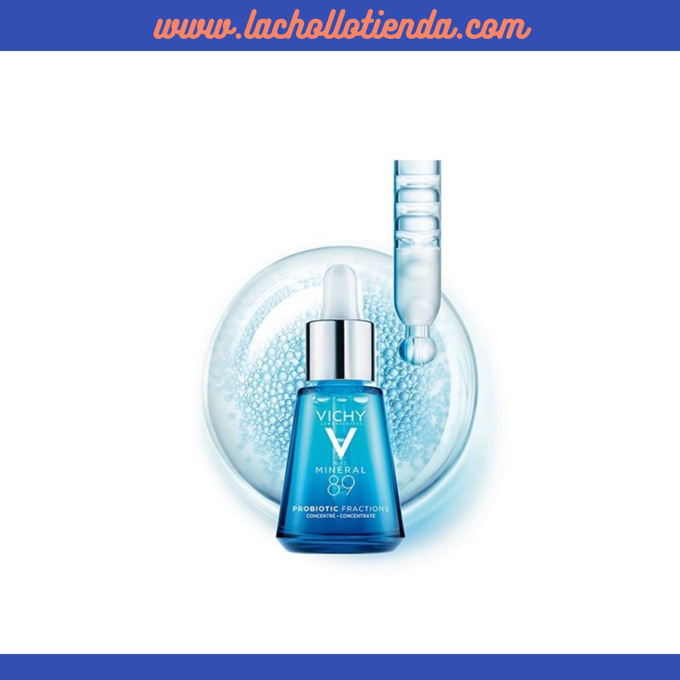 Vichy Tratamiento Mineral 89 Crema Boost Hidratación 72h - Crema Hidratante 50ml + Mineral 89 Probiotic Fractions Sérum  30ml