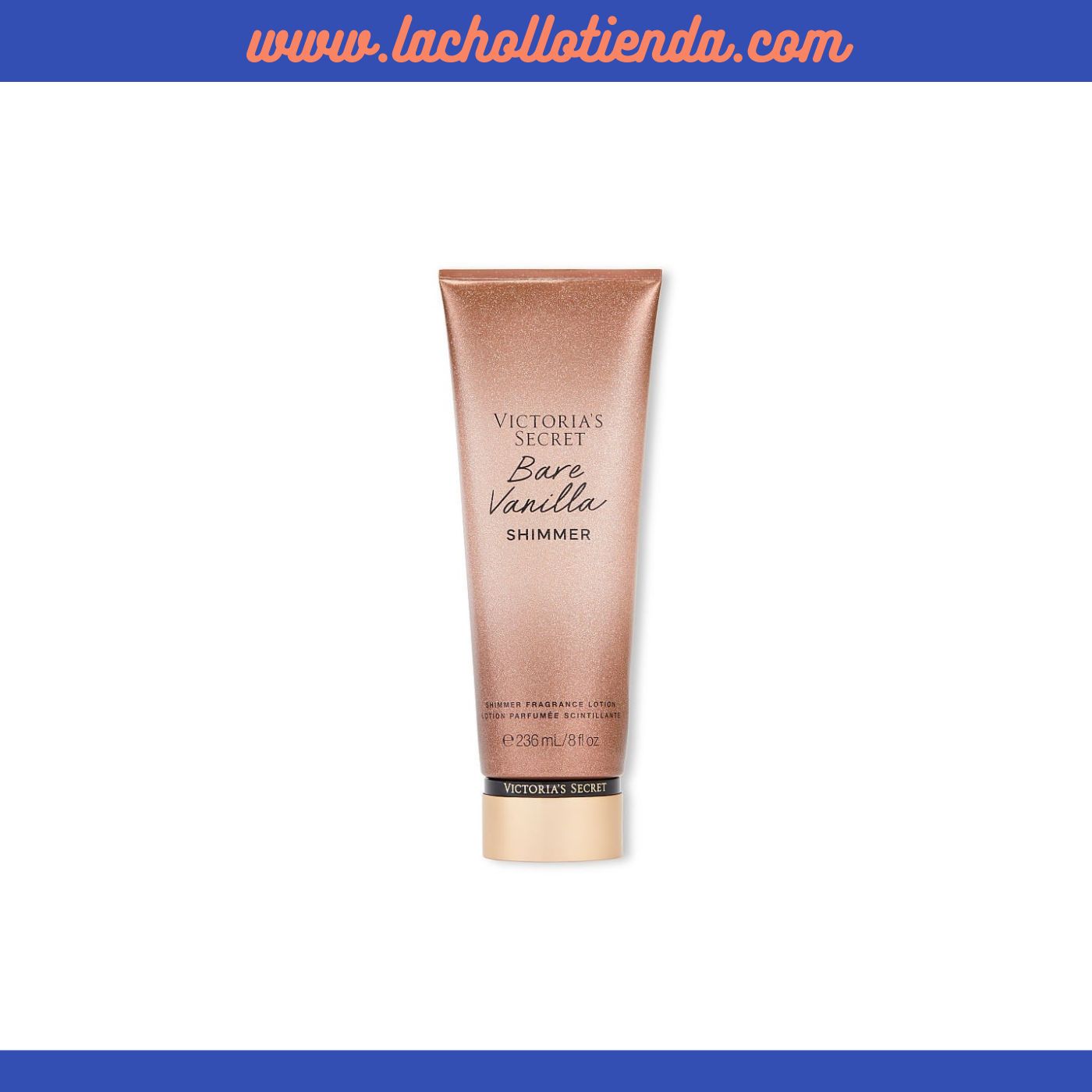 Victoria's Secret - Bare Vainilla SHIMMER Loción Corporal Perfumada Para Mujer 236ml