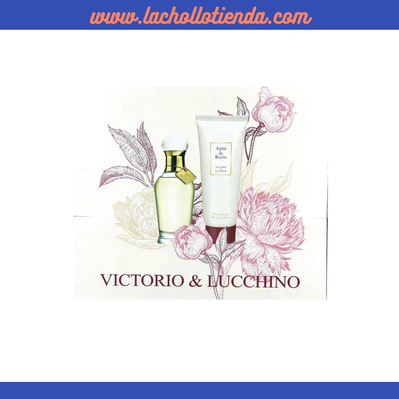Victorio & Lucchino Agua de Rocio 50ml + Locion Hidratante 75ml Original