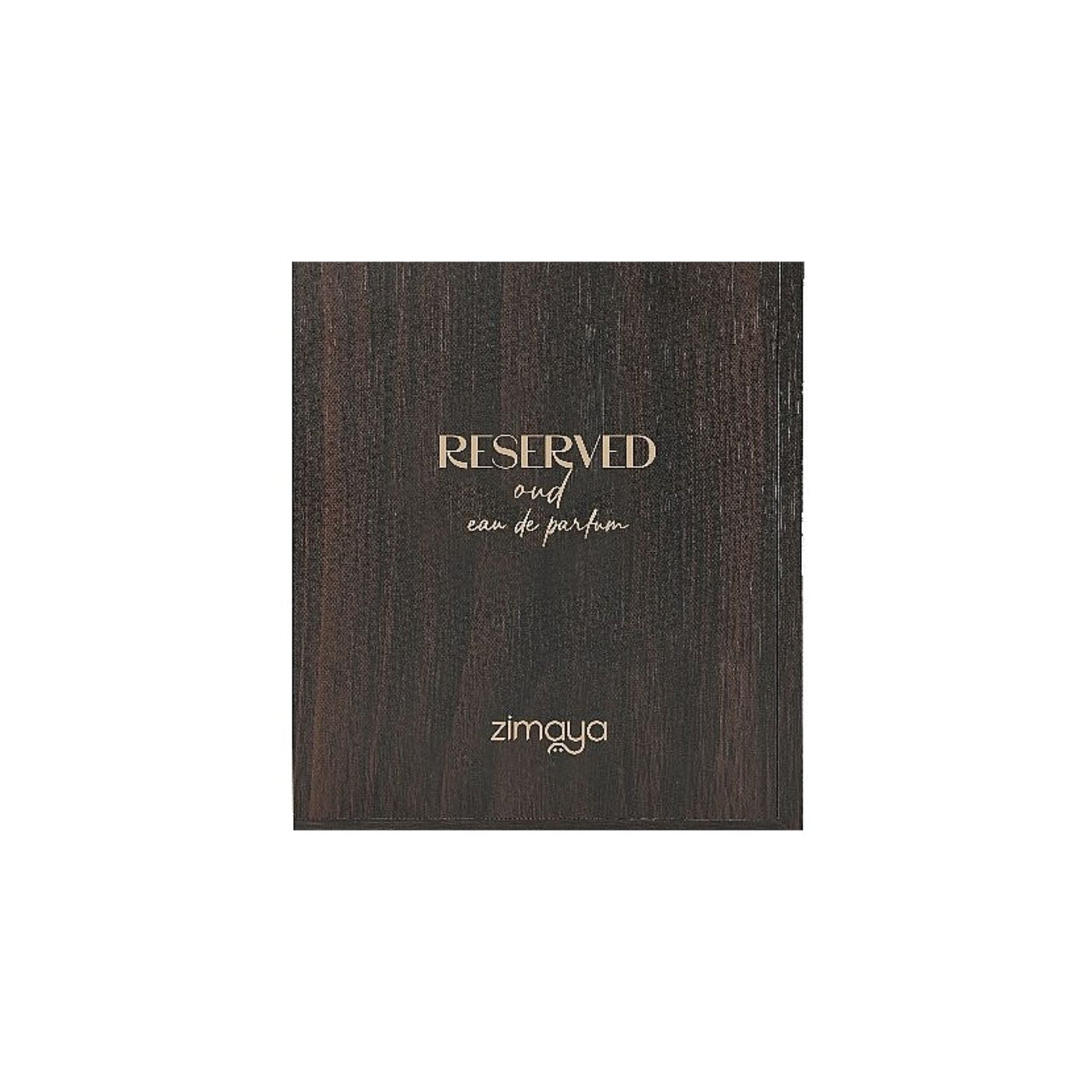 Perfume Zimaya Reserved OUD Arabe