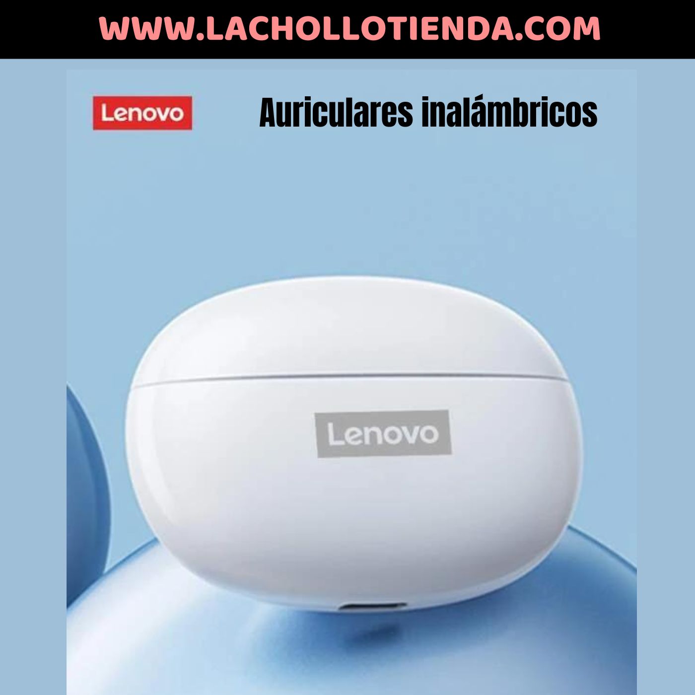 Auriculares inalámbricos Lenovo XT88 (Blanco)