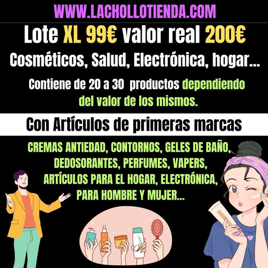 Lote de productos Lachollotienda XL (Valor Real 200€)