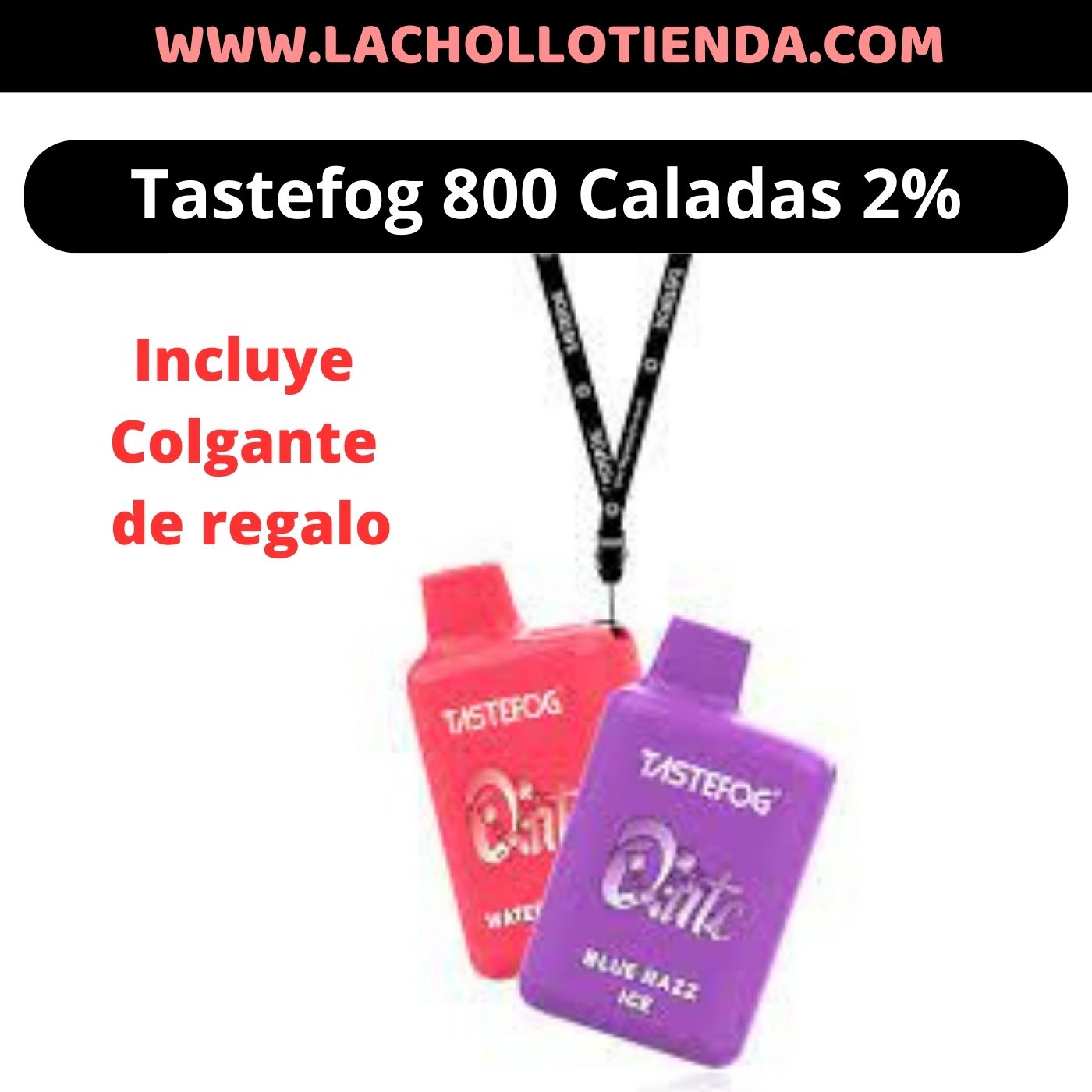 vaper desechable tastefog qute