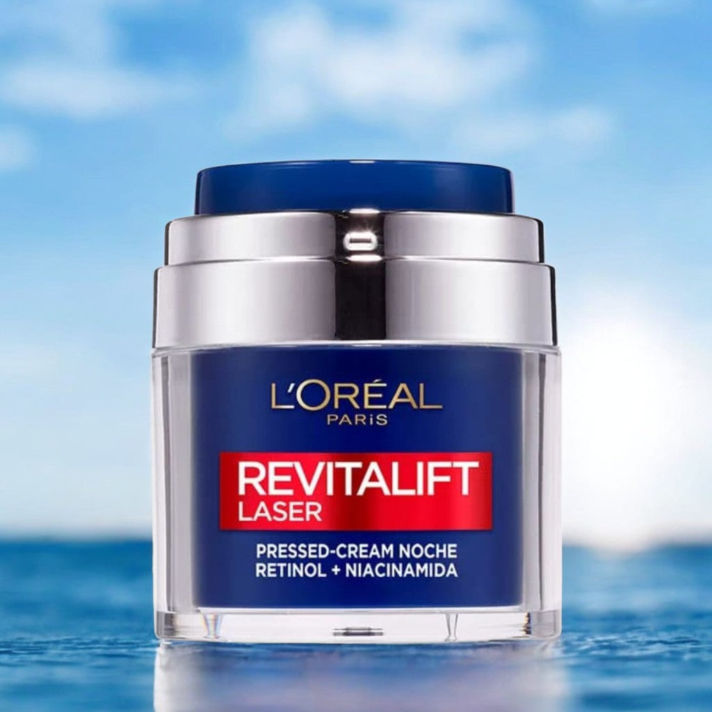 Loreal crema de noche con retinol