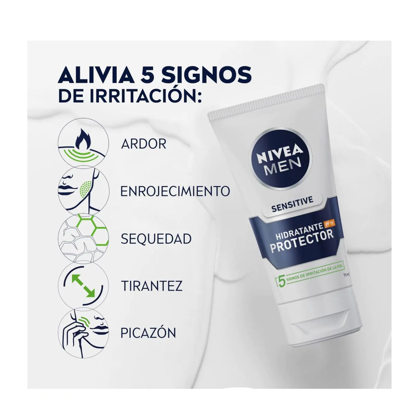 Crema sensitive nivea men hombre