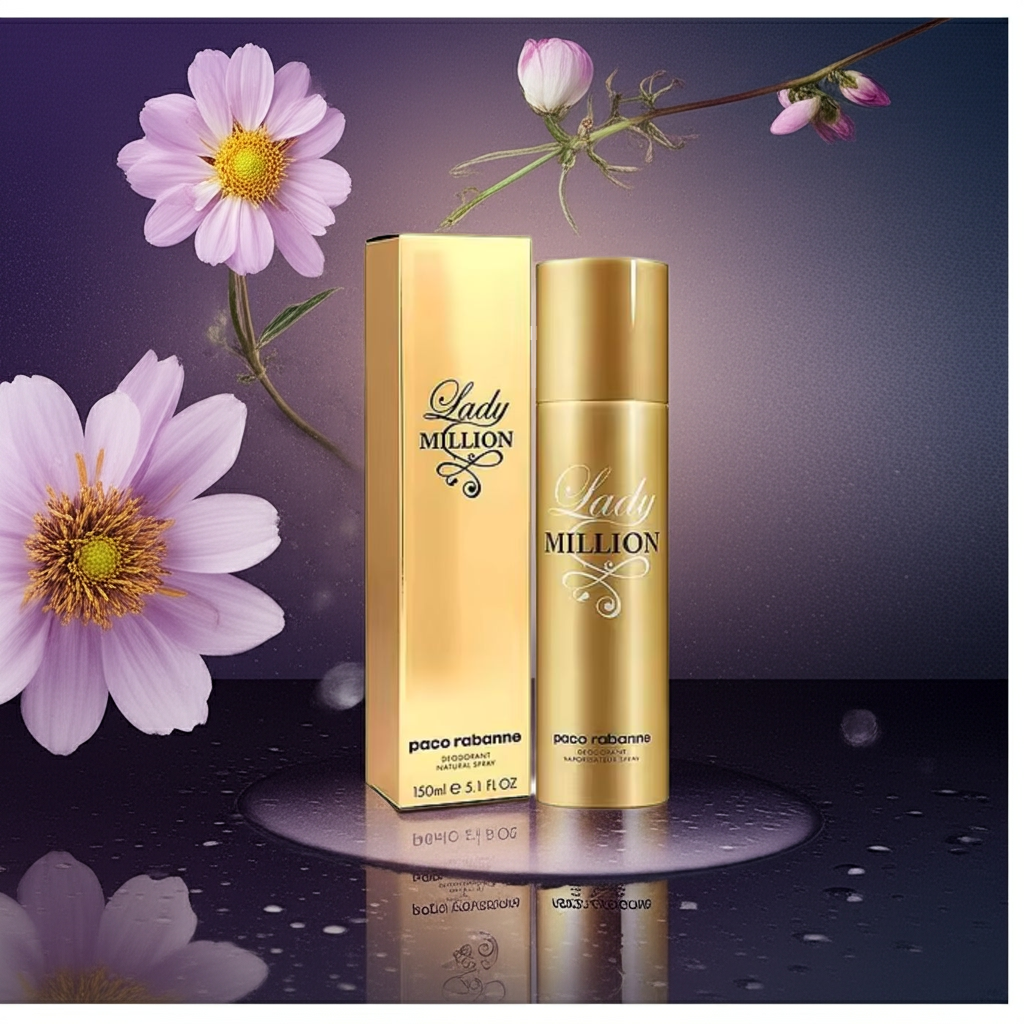 lady million desodorante spray mujer