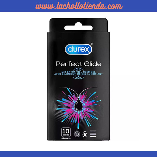 Durex Perfect Glide - Extra lubricado (10 Preservativos)