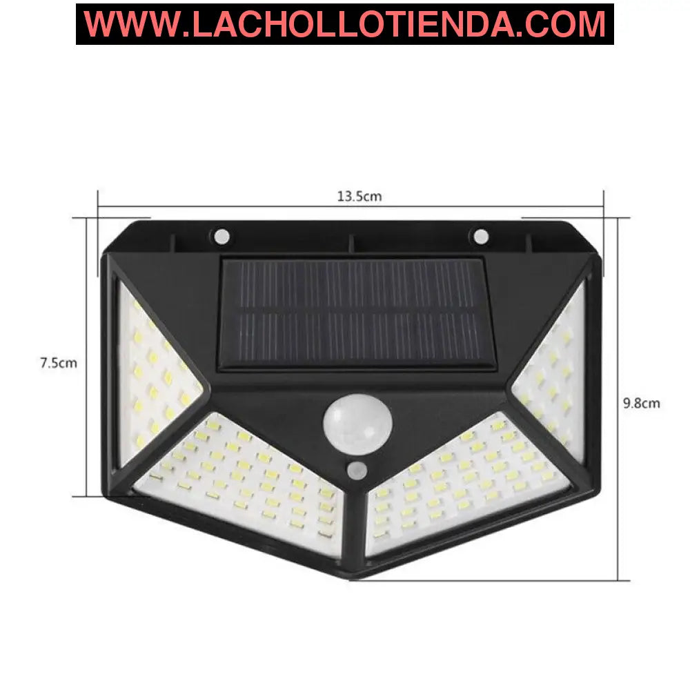 Lámpara Solar Led Para Jardín Y Exteriores Impermeable Con Sensor De Encendido Automático Luces