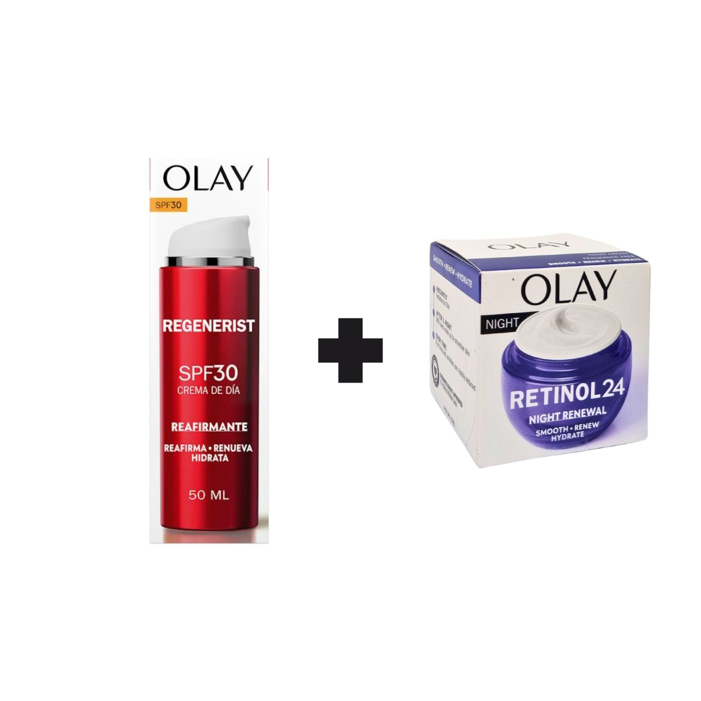 pack olay retinol y regenerist