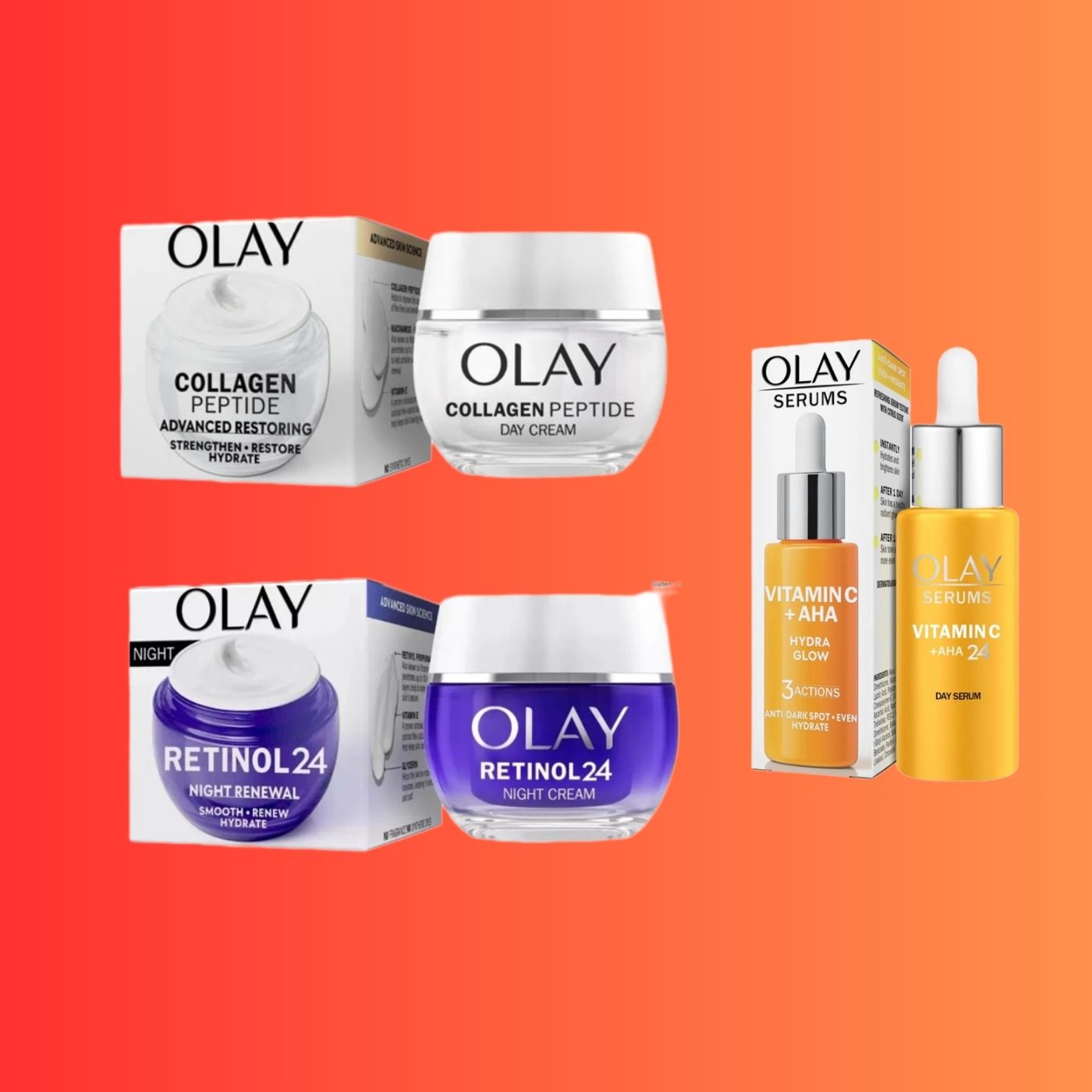 olay pack trio