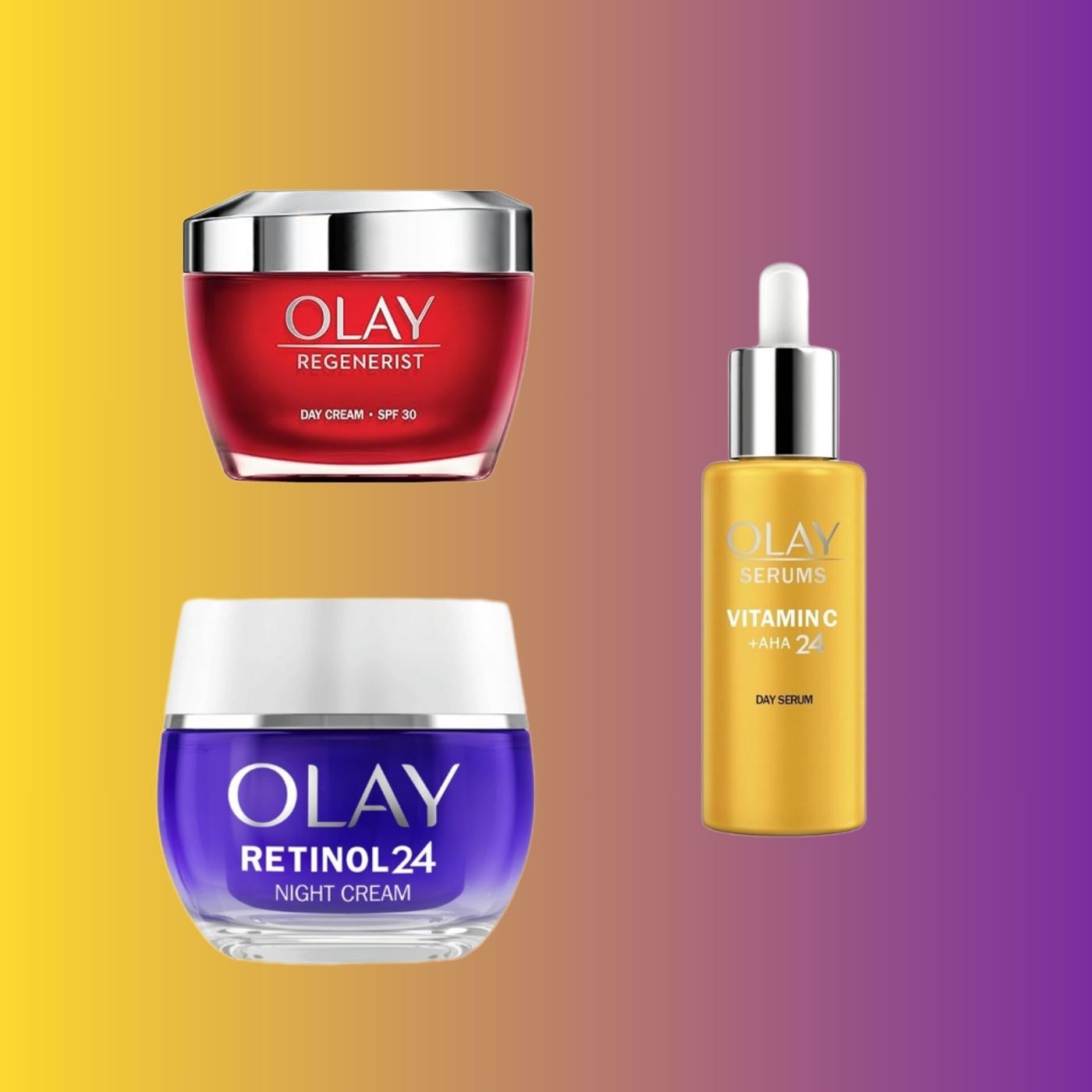 Pack Olay Dia  Noche Serum