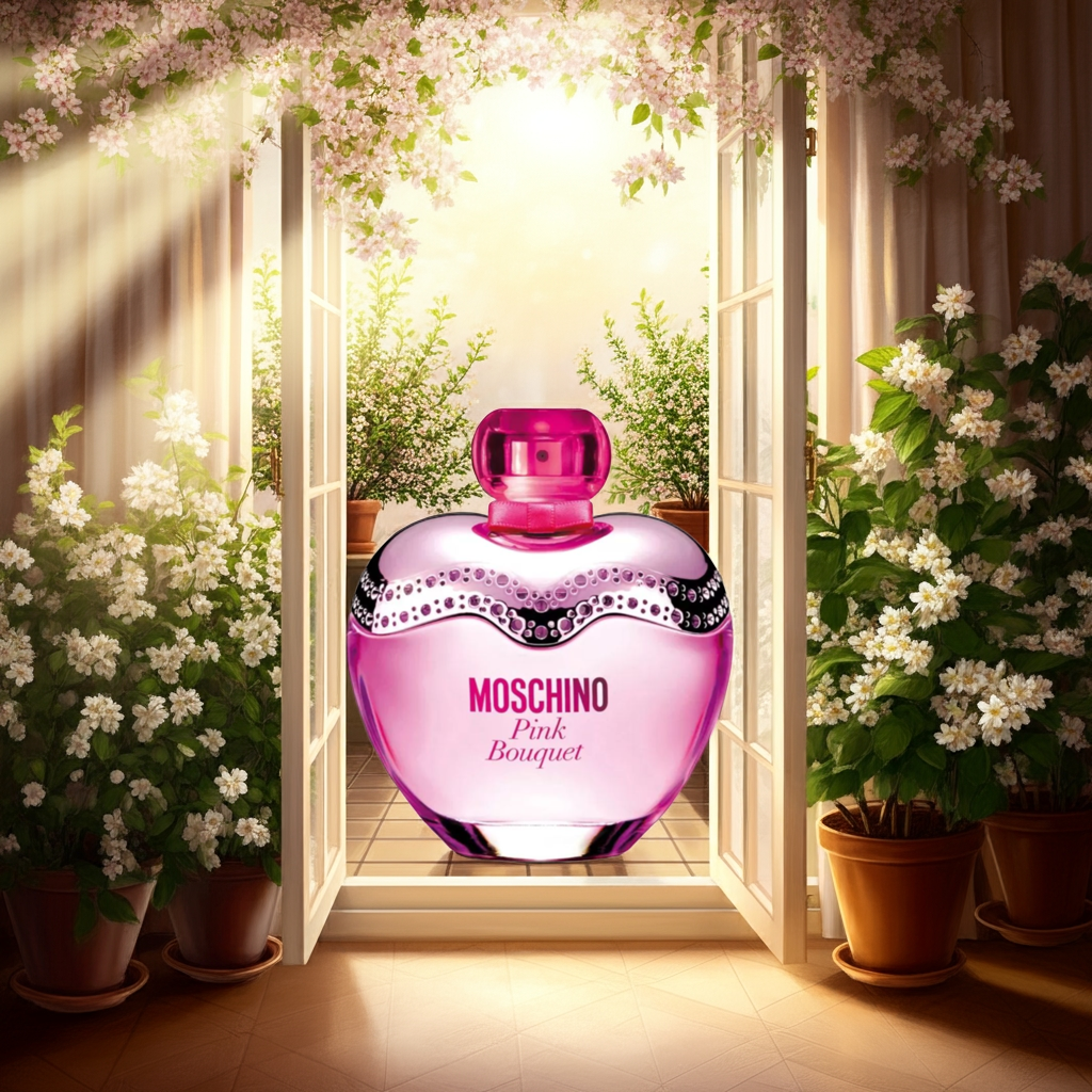 perfume Moschino pink 50ml
