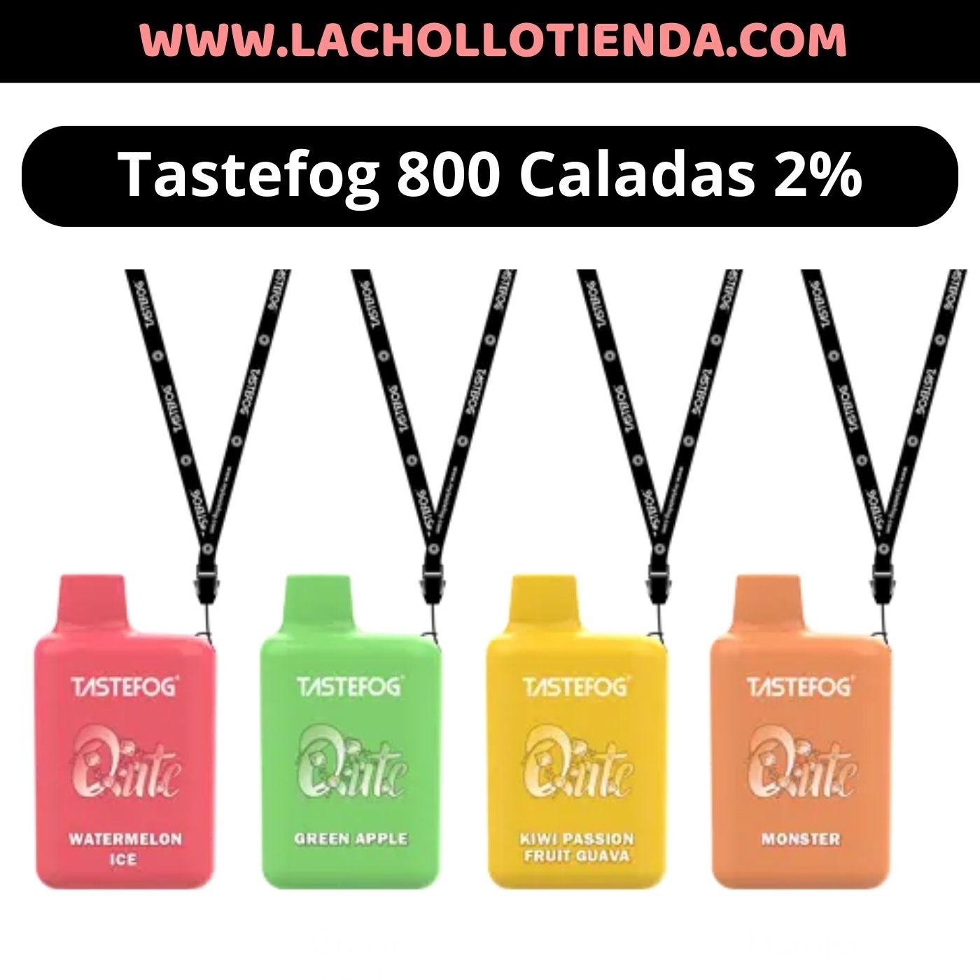 Pod Tastefog Qute 800 Caladas 